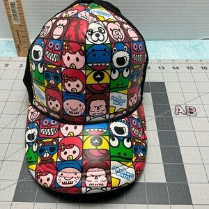 Producer bros SnapBack baseball cap- Colorful Cartoon Character Cap